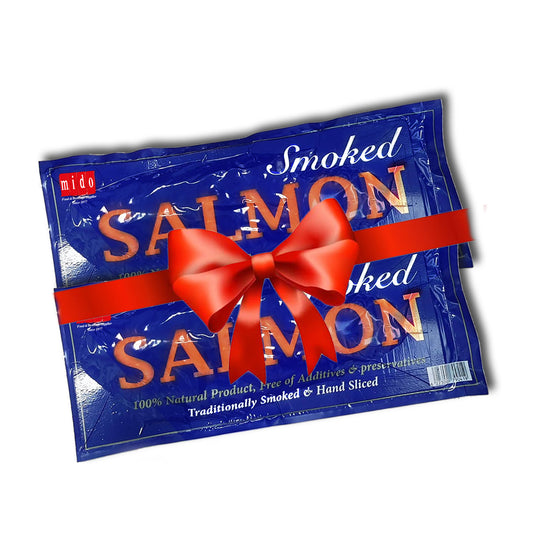 2X Smoked Salmon Pre-Sliced skin off 1 kg