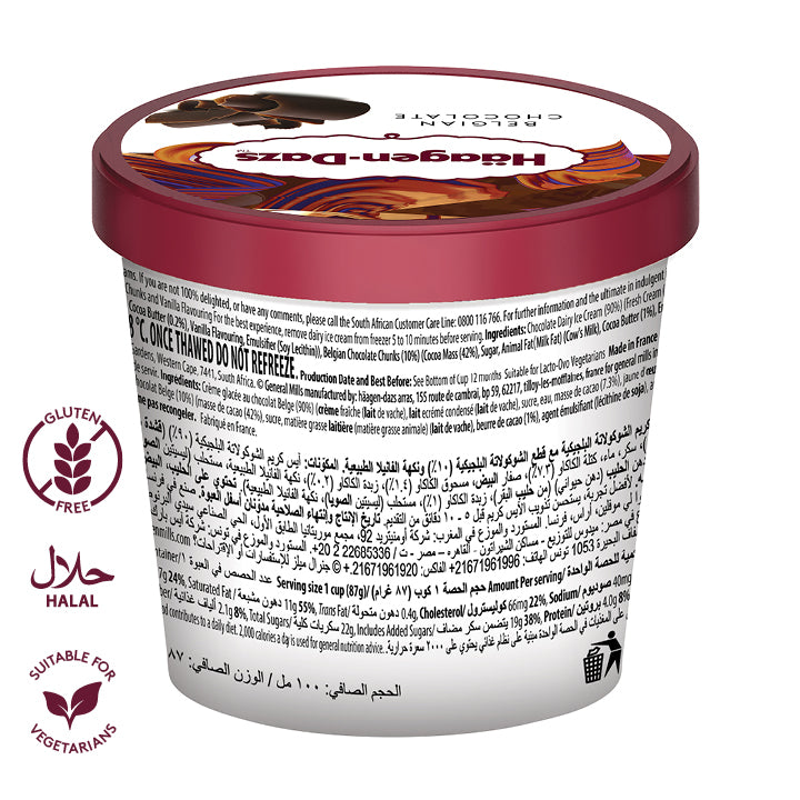 Haagen Dazs Belgian Chocolate Minicup 100ml