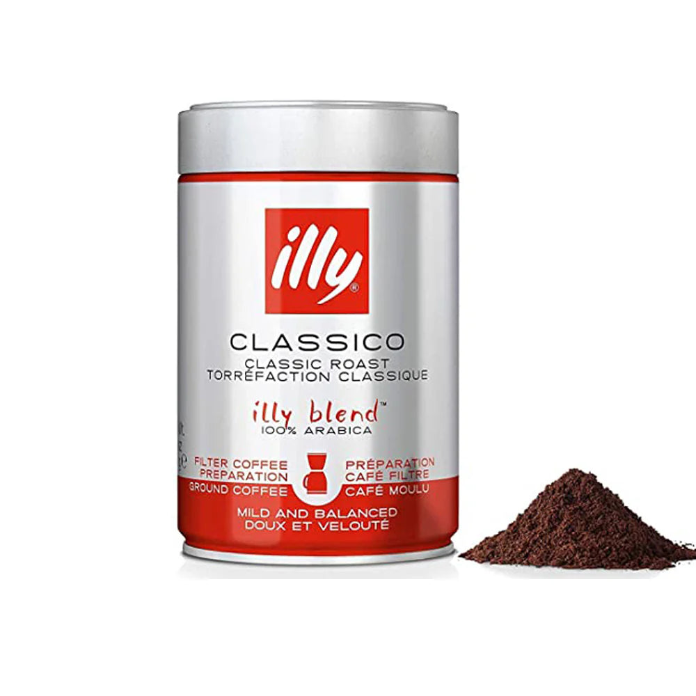 illy - Classic roasted and ground coffee 250 gm
