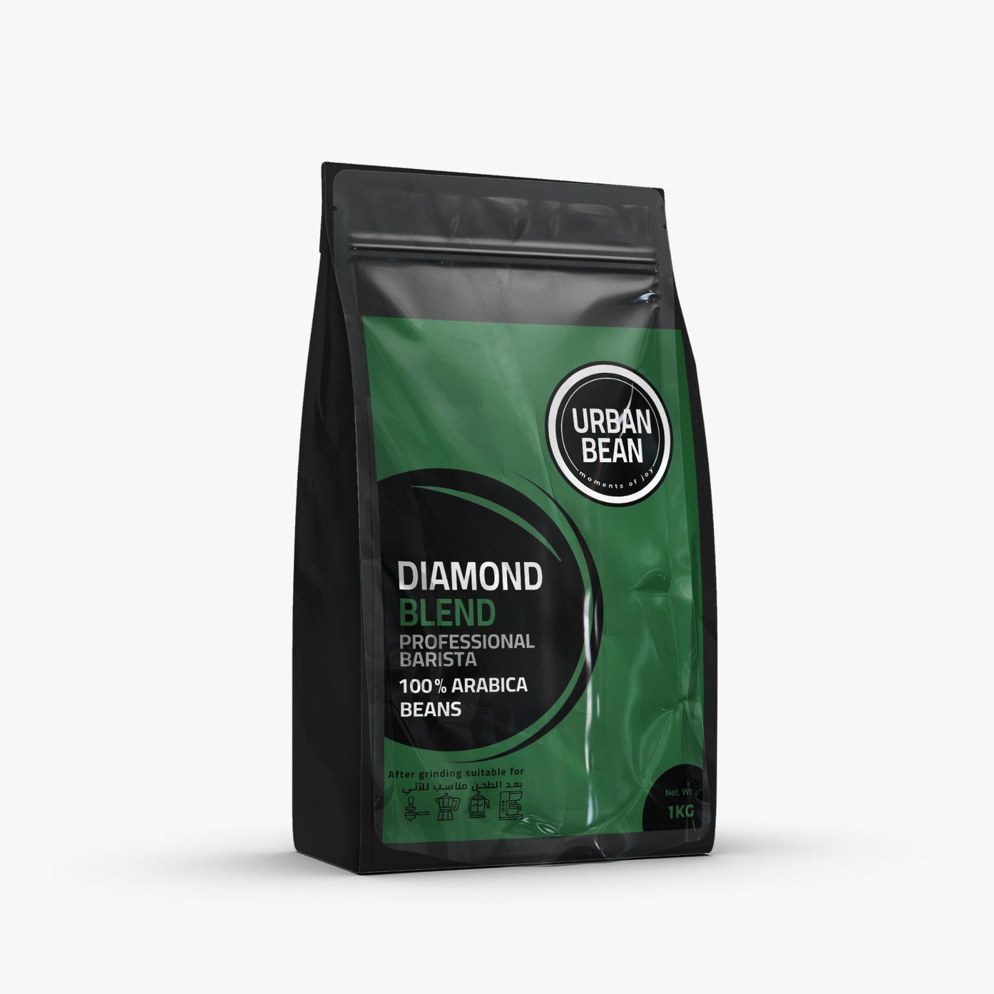 Urban Bean Espresso Beans Coffee Diamond 1 Kg