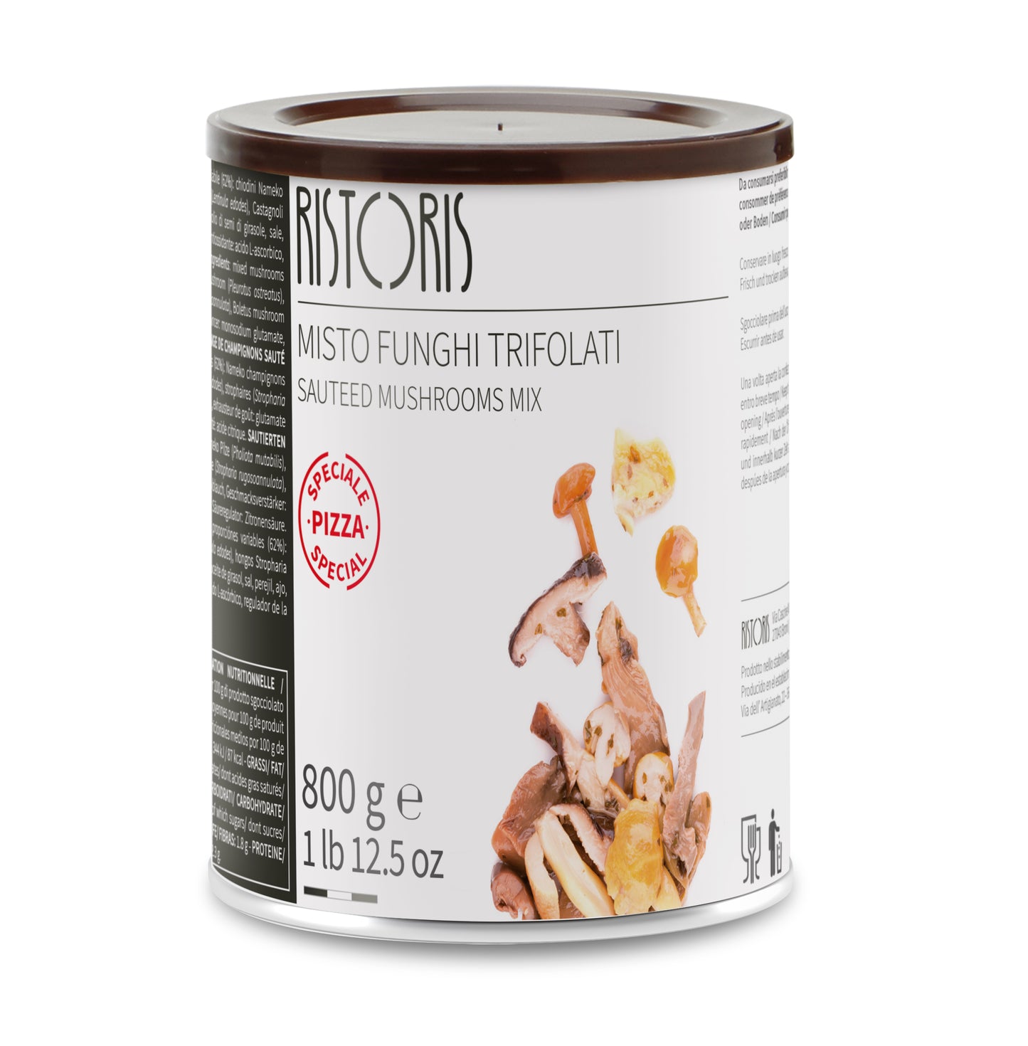 Ristoris, SAUTEED MUSHROOMS MIX - SPECIAL PIZZA,800g