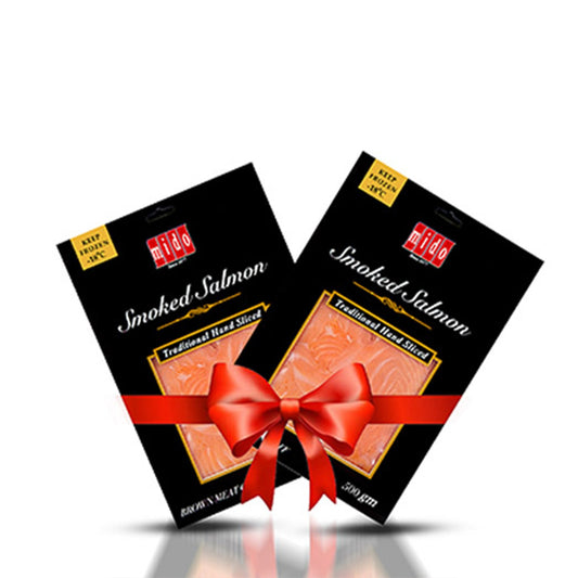2X Smoked salmon slices 500 gm