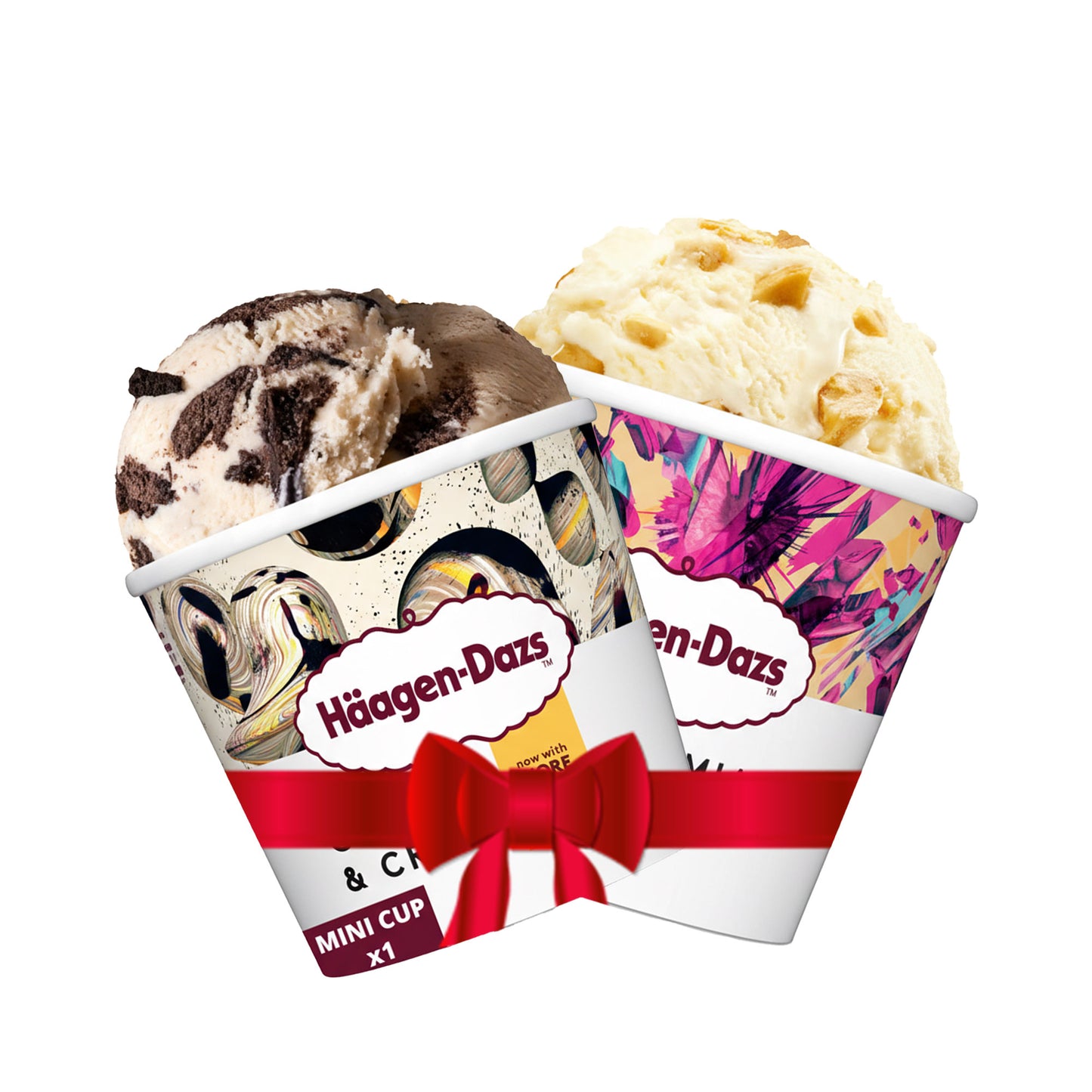 Häagen-Dazs ice Cream 2 Cups 100ml