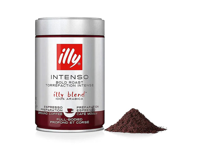 illy Intenso Bold Roast Ground Espresso Coffee 250 g