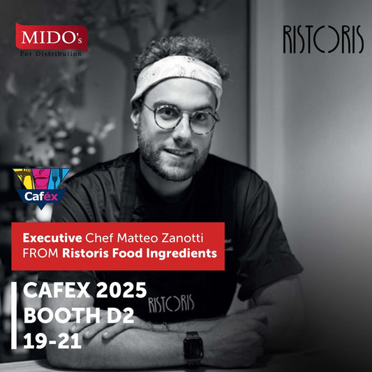 Chef Matteo Zanotti At Cafex 25 in Egypt