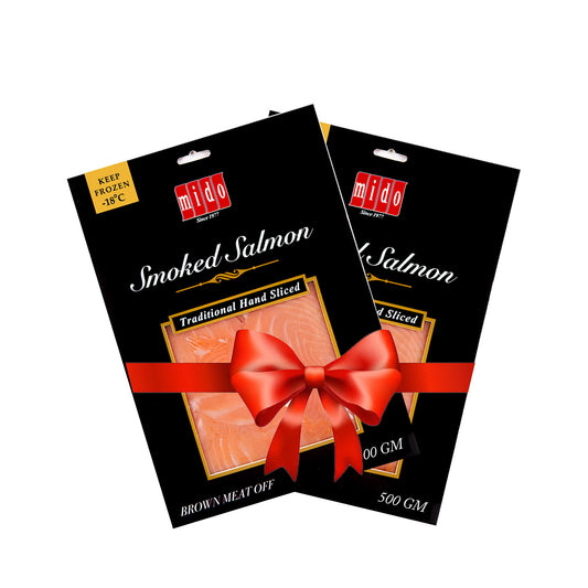 2X Smoked salmon slices 500 gm