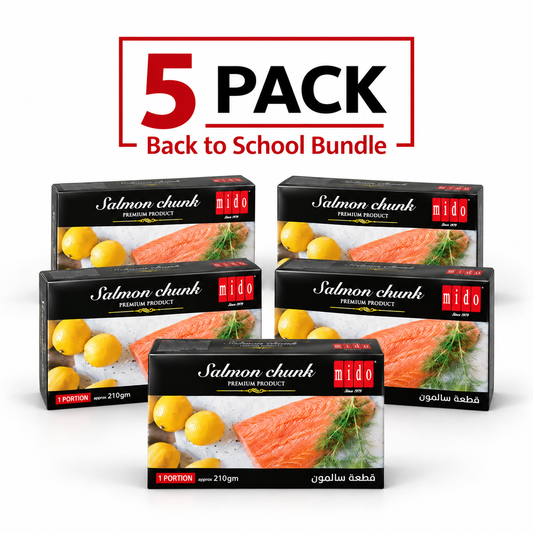5X Salmon Fillet Chunk 200 gm