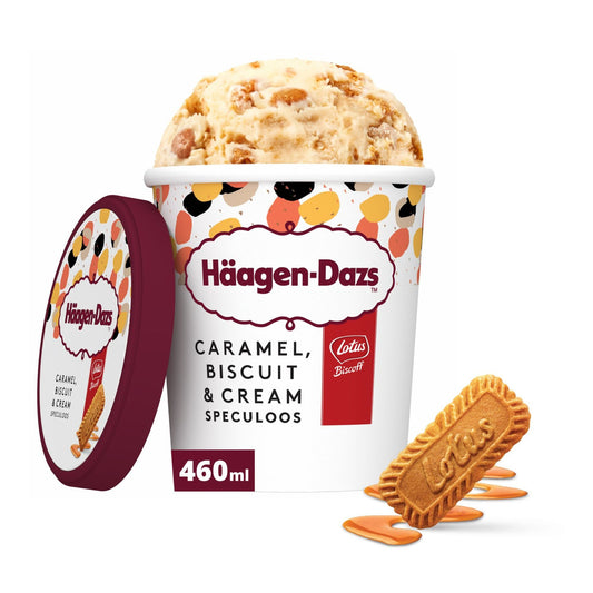 Caramel biscuit & cream 460ml