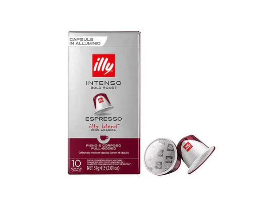 illy Espresso Intenso Coffee Capsules - 10 Capsules