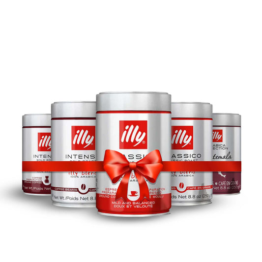 illy bundle 250gm x 5 tins