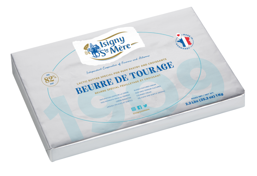 Isigny Sainte-Mère, Professional Pastry Butter Sheet - 1 kg