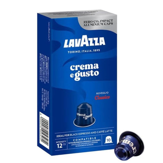 Lavazza Crema e Gusto Classico Coffee Capsules - 10 Capsules