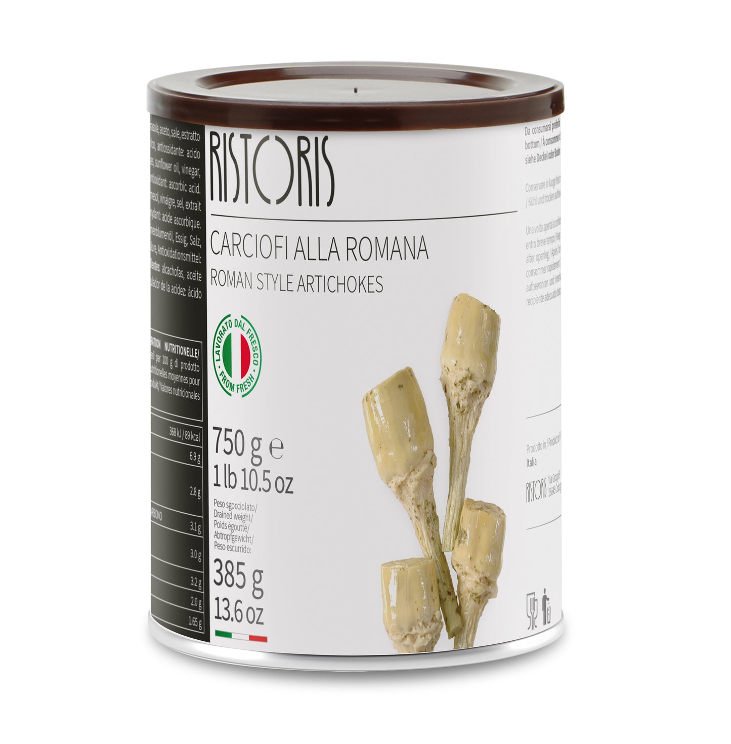 Ristoris, ROMAN STYLE ARTICHOKES,750g