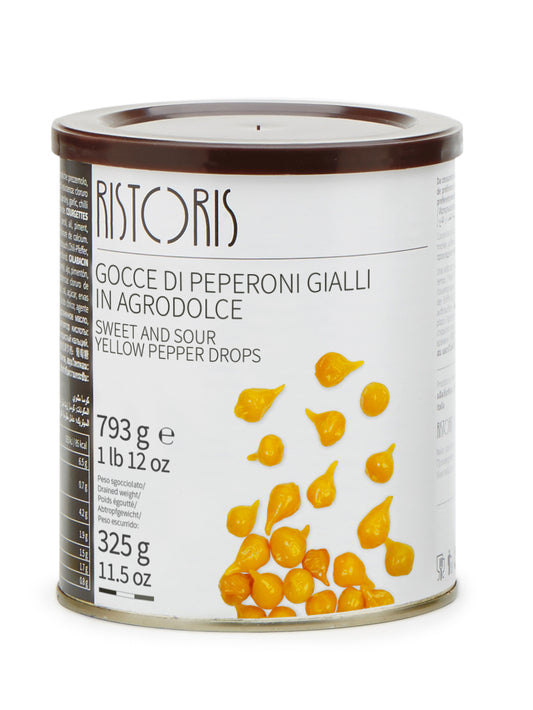 Ristoris, SWEET & SOUR YELLOW PEPPER DROPS,793g