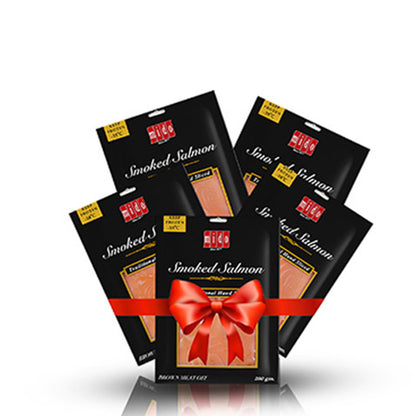 5X Smoked salmon slices 200 gm