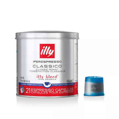 illy Coffee iperEspresso Capsules, Lungo, Medium Roast  - 21 caps
