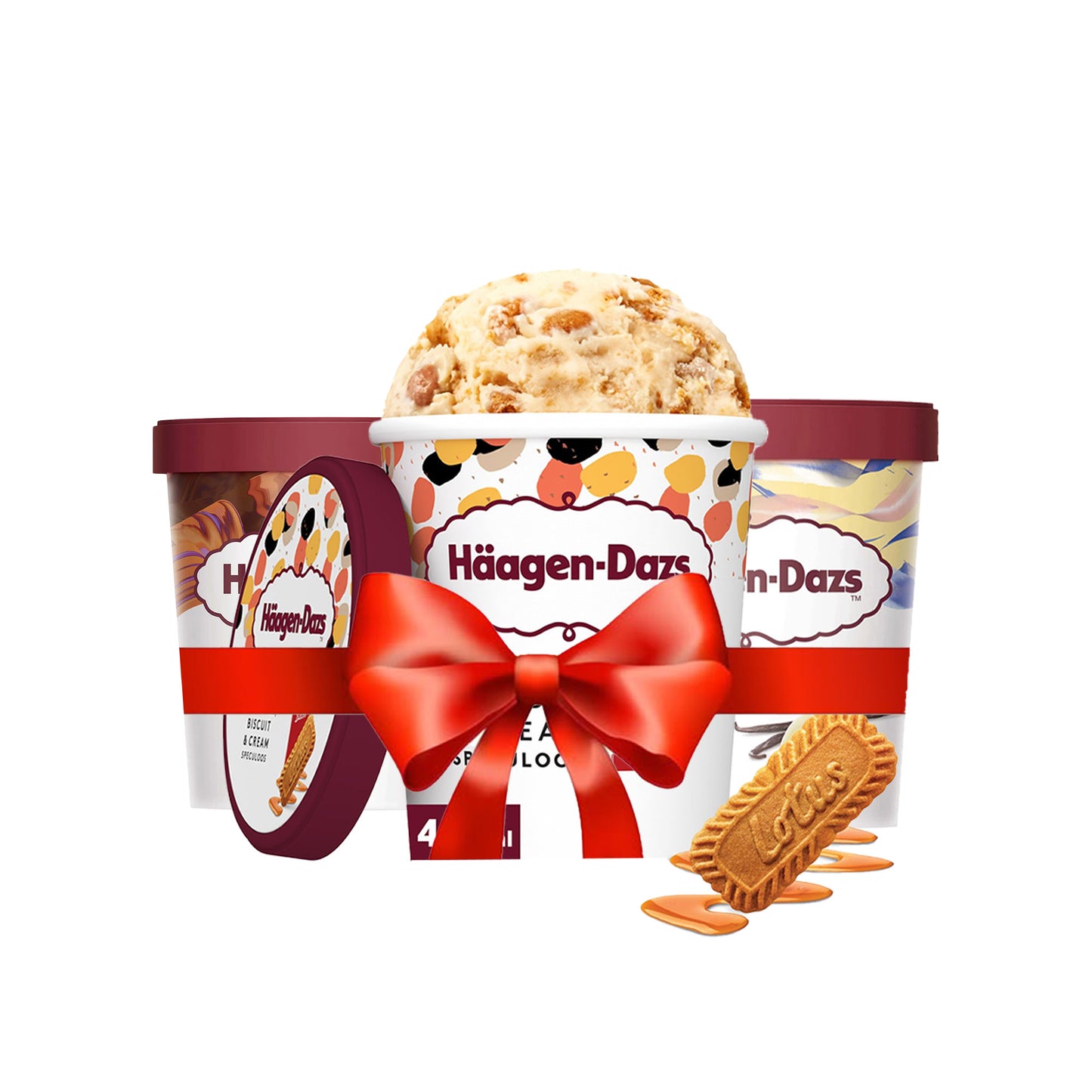 Häagen-Dazs Ice Cream 3 Tubs 460ml